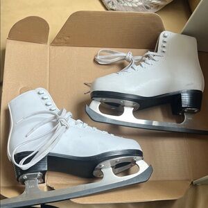 Women's White Ice Skates
